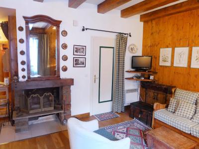 Vakantie in de bergen Appartement 3 kamers 6 personen (2) - Les Charmoz - Chamonix - Woonkamer