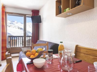 Vakantie in de bergen Appartement 1 kamers 4 personen (20) - Les Cîmes de Caron - Val Thorens - Woonkamer