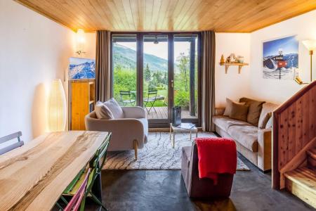 Holiday in mountain resort 4 room duplex apartment 5 people (3) - LES CLOS DES ABEILLES - Serre Chevalier - Living room