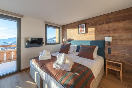 Holiday in mountain resort 6 room chalet 12 people (Torino) - Les Coteaux de l'Altiport II - Alpe d'Huez - Bedroom