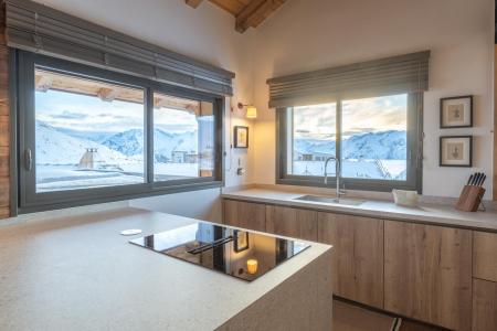 Holiday in mountain resort 6 room chalet 12 people (Torino) - Les Coteaux de l'Altiport II - Alpe d'Huez - Kitchen