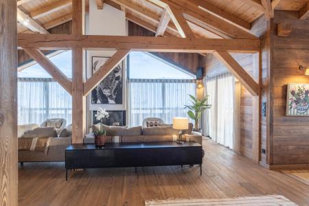 Urlaub in den Bergen 6 Zimmer Chalet für 12 Personen (Torino) - Les Coteaux de l'Altiport II - Alpe d'Huez - Wohnzimmer