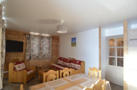 Vakantie in de bergen Appartement 3 kamers 4-6 personen (101) - Les Côtes d'Or Chalet Argentière - Les Menuires - Woonkamer