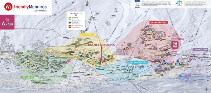 Vacances en montagne Les Côtes d'Or Chalet Bossons - Les Menuires