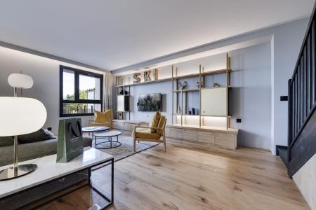 Holiday in mountain resort 4 room duplex apartment 6 people (C11) - Les Cristaux - Les Arcs - Living room