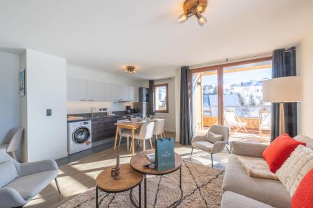 Urlaub in den Bergen 3-Zimmer-Appartment für 6 Personen (A203) - Les Fermes de l'Alpe - A - Alpe d'Huez - Wohnzimmer