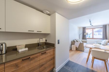 Wakacje w górach Apartament 2 pokojowy 4 osób (C402) - Les Fermes de l'Alpe - C - Alpe d'Huez - Aneks kuchenny