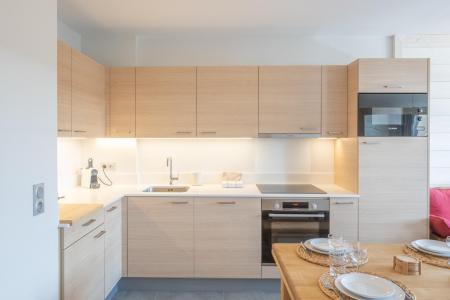 Vacaciones en montaña Apartamento cabina 2 piezas para 4 personas (C206) - Les Fermes de l'Alpe - C - Alpe d'Huez - Kitchenette