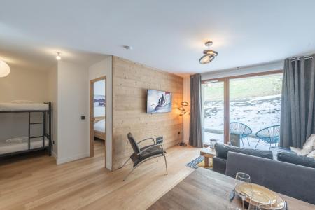 Vakantie in de bergen Appartement 2 kamers 4 personen (C202) - Les Fermes de l'Alpe - C - Alpe d'Huez - Woonkamer