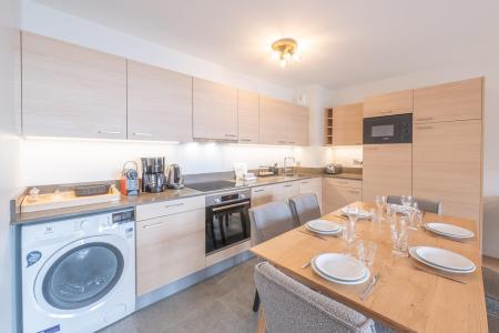 Vakantie in de bergen Appartement 3 kabine kamers 6 personen (C102) - Les Fermes de l'Alpe - C - Alpe d'Huez - Keuken