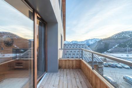 Wakacje w górach Apartament duplex 4 pokojowy 6 osób (D301) - Les Fermes de l'Alpe - D - Alpe d'Huez - Balkon