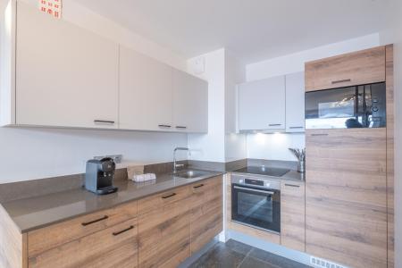 Vakantie in de bergen Appartement 4 kabine kamers 8 personen (D206) - Les Fermes de l'Alpe - D - Alpe d'Huez - Keukenblok