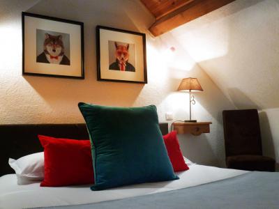 Holiday in mountain resort 6 room duplex apartment 12 people (5) - Les Fermes du Planet - Valloire - Bedroom