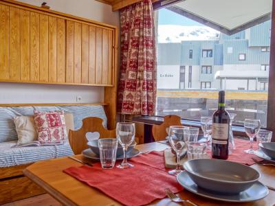 Vakantie in de bergen Appartement 1 kamers 2 personen (3) - Les Genepis - Tignes - Woonkamer