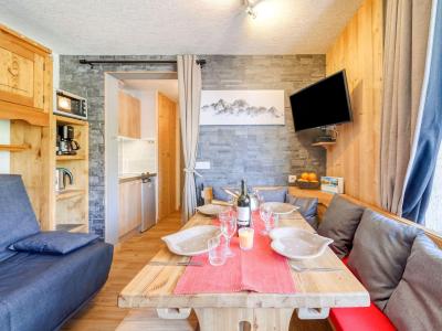 Vakantie in de bergen Appartement 1 kamers 3 personen (27) - Les Grandes Platières I et II - Tignes - Woonkamer