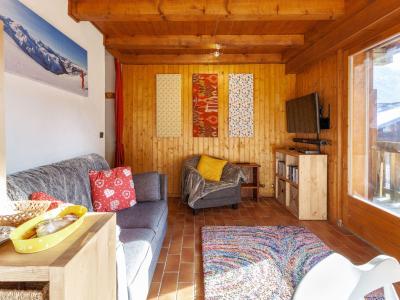 Vakantie in de bergen Appartement 2 kamers 4 personen (9) - Les Grets - Saint Gervais - Woonkamer