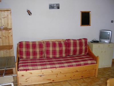 Vakantie in de bergen Studio bergnis 6 personen (A032CL) - Les Hauts de Planchamp - Ancolie - Champagny-en-Vanoise - Uitschuifbedden