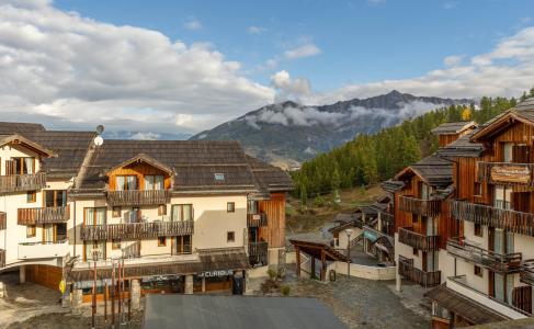 Holiday in mountain resort Studio cabin 4 people (MBB405) - Les Hauts de Preclaux I - Les Orres - Balcony