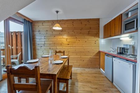 Vakantie in de bergen Studio cabine 4 personen (MZ1303) - Les Hauts de Preclaux I - Les Orres - Woonkamer