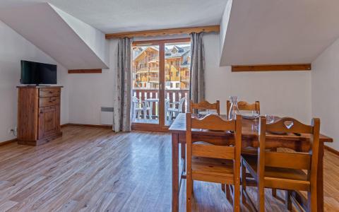 Vakantie in de bergen Studio cabine 4 personen (MZ2314) - Les Hauts de Preclaux I - Les Orres - Eetkamer