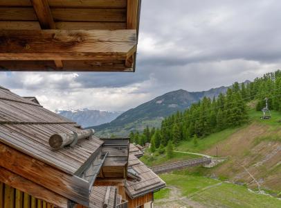 Urlaub in den Bergen Studio Kabine für 4 Personen (MBC605) - Les Hauts de Preclaux I - Les Orres - Balkon