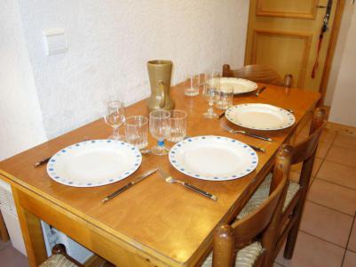 Vakantie in de bergen Appartement 2 kamers 4 personen (1) - Les Jardins Alpins - Saint Gervais - Woonkamer