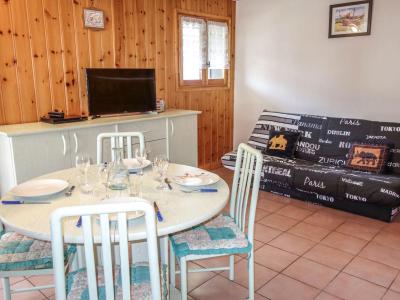 Vakantie in de bergen Appartement 2 kamers 4 personen (4) - Les Jardins Alpins - Saint Gervais - Woonkamer