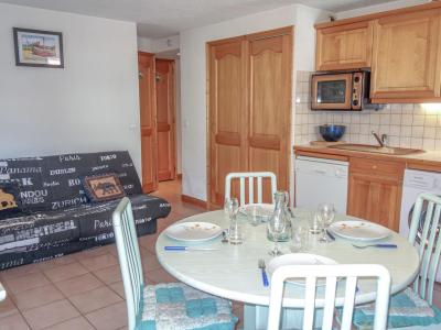 Vakantie in de bergen Appartement 2 kamers 4 personen (4) - Les Jardins Alpins - Saint Gervais - Woonkamer