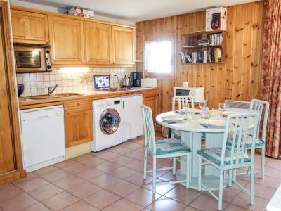 Vakantie in de bergen Appartement 2 kamers 4 personen (4) - Les Jardins Alpins - Saint Gervais - Woonkamer