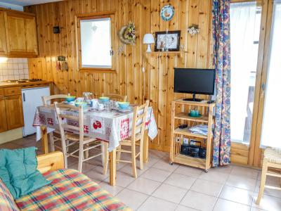 Vakantie in de bergen Appartement 3 kamers 4 personen (5) - Les Jardins Alpins - Saint Gervais - Woonkamer