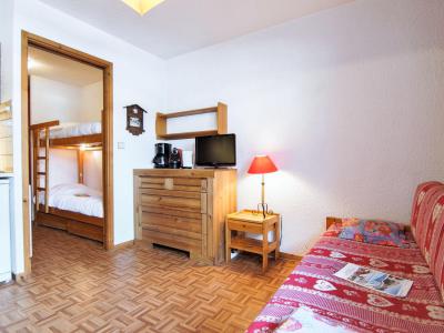 Vakantie in de bergen Appartement 1 kamers 4 personen (4) - Les Jardins du Mont-Blanc - Chamonix - Woonkamer