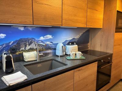 Vacances en montagne Appartement 3 pièces cabine 4 personnes (304) - Les Mazots de Kayla - Les Houches - Cuisine