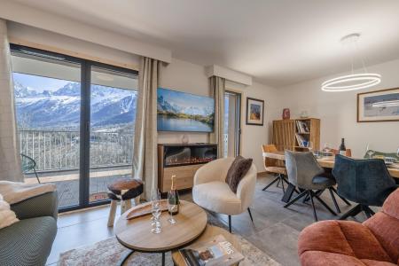 Vacances en montagne Appartement 3 pièces cabine 4 personnes (304) - Les Mazots de Kayla - Les Houches - Séjour