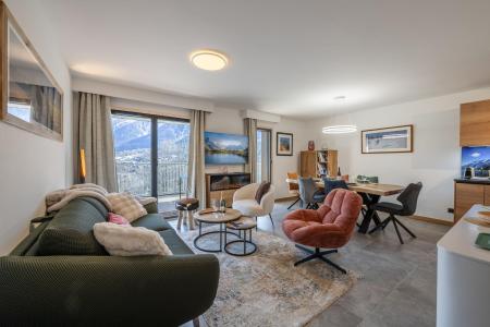 Vacances en montagne Appartement 3 pièces cabine 4 personnes (304) - Les Mazots de Kayla - Les Houches - Séjour