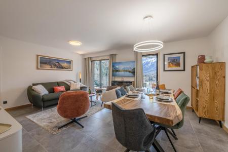 Vacances en montagne Appartement 3 pièces cabine 4 personnes (304) - Les Mazots de Kayla - Les Houches - Séjour