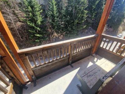 Vacances en montagne Studio 4 personnes (438) - Les Mélèzets 2 - Valfréjus - Balcon