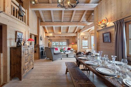 Vacances en montagne Chalet triplex 6 pièces 12 personnes - Les Petits Grebiers - Courchevel - Séjour