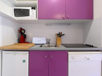 Vacaciones en montaña Apartamento 2 piezas para 4 personas (20) - Les Pistes - Le Corbier - Kitchenette