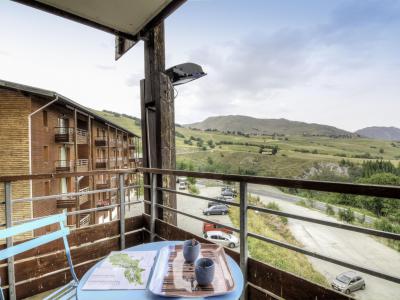 Vacaciones en montaña Apartamento 2 piezas para 4 personas (9) - Les Pistes - Le Corbier - Terraza