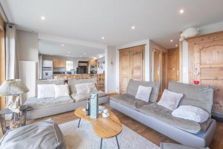 Urlaub in den Bergen 5-Zimmer-Holzhütte für 10 Personen - Les Rayons d'Or - Alpe d'Huez - Wohnzimmer