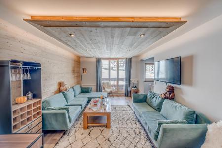 Holiday in mountain resort 4 room duplex apartment 8 people (2AP) - Les Rives - Tignes - Living room