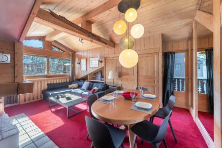 Holiday in mountain resort 3 room apartment 4 people (501) - Les Sapins - Courchevel - Living room