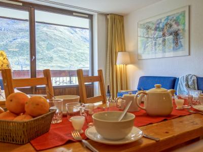 Vakantie in de bergen Appartement 1 kamers 4 personen (19) - Les Tommeuses - Tignes - Woonkamer