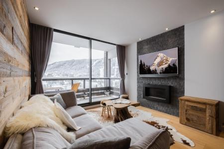 Каникулы в горах Апартаменты 3 комнат кабин 6 чел. (33) - Lodge Perriere - La Clusaz - Салон