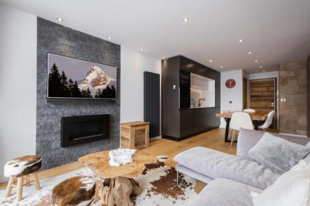 Каникулы в горах Апартаменты 3 комнат кабин 6 чел. (33) - Lodge Perriere - La Clusaz - Салон