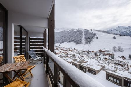 Vakantie in de bergen Appartement 3 kabine kamers 6 personen (33) - Lodge Perriere - La Clusaz - Balkon