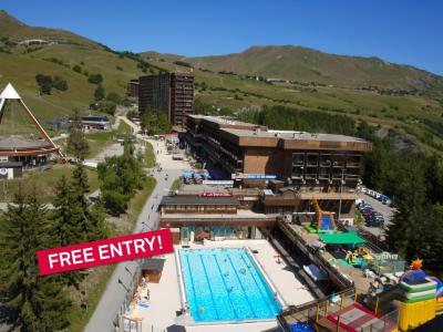 Vacances en montagne Lunik Orion - Le Corbier - Extérieur été