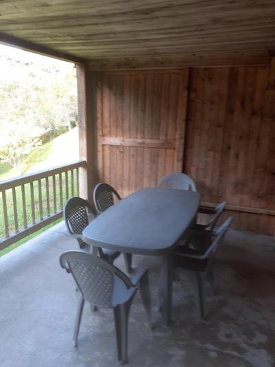 Vacances en montagne Maison de l'Envers - Le Grand Bornand - Terrasse