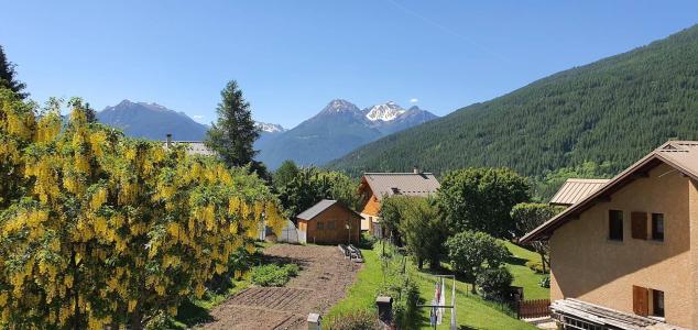 Vacaciones en montaña Maison de Pays la Villette - Serre Chevalier - Balcón