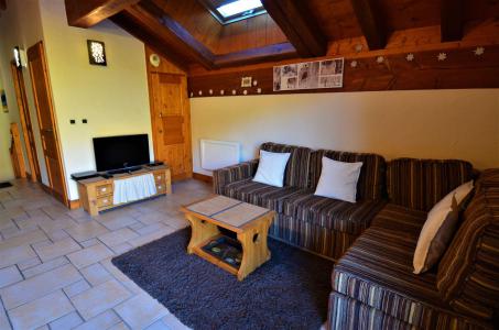 Vakantie in de bergen Appartement duplex 3 kamers 4 personen - Maison de Village la Grange - Saint Martin de Belleville - Woonkamer